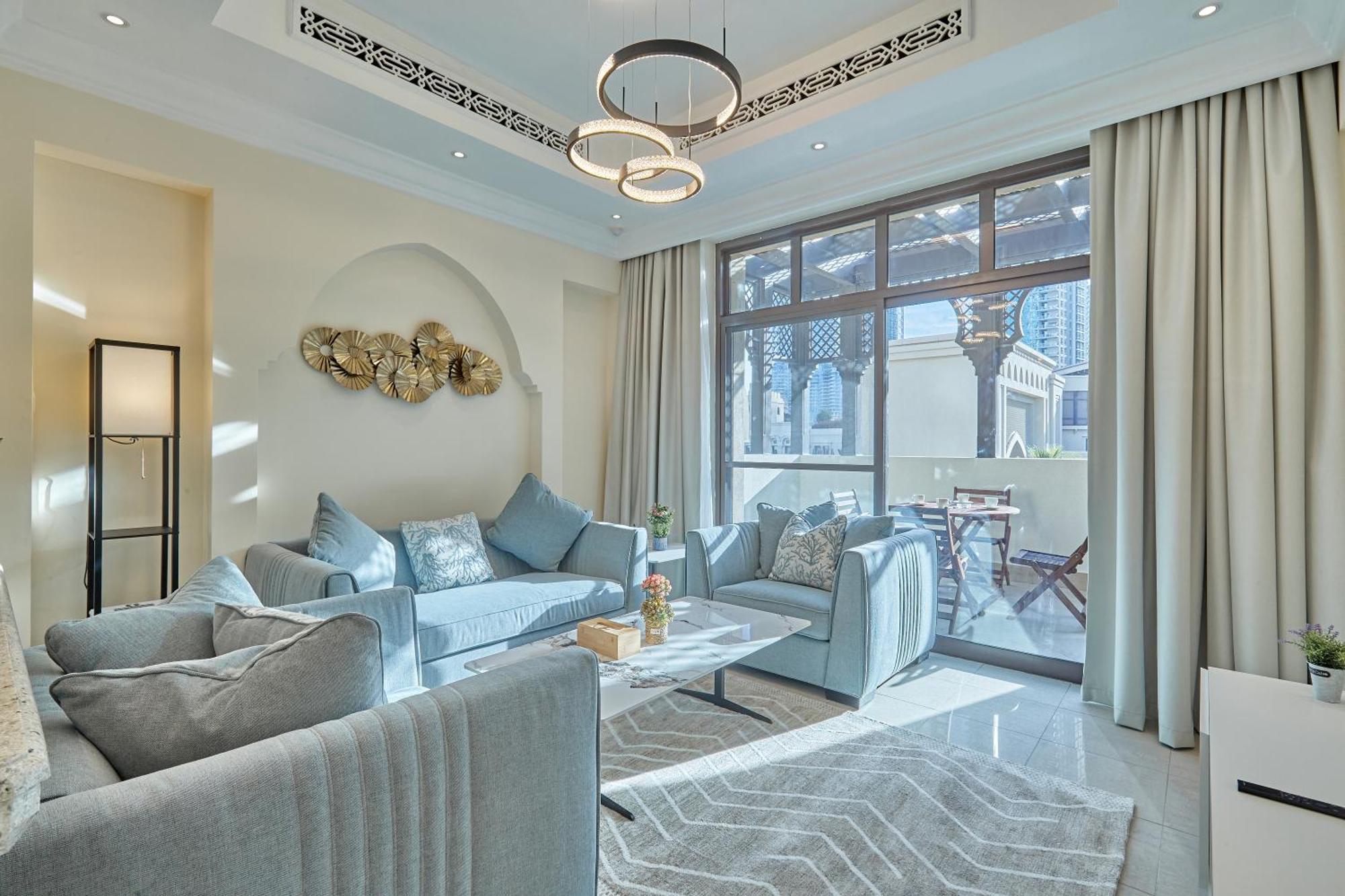 Golden Homes Souk Al Bahar Burj Khalifa View Tajer Residences 1Br Mint Avenue Near , Dubai Mall & Burj Khalifa Bagian luar foto